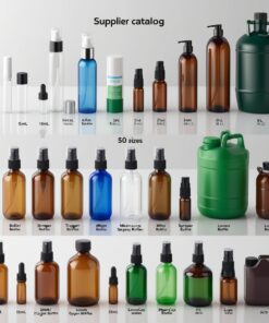 500ml Green Glass Bottle with Dropper