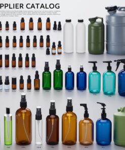 500ml Green Glass Bottle with Mist Sprayer