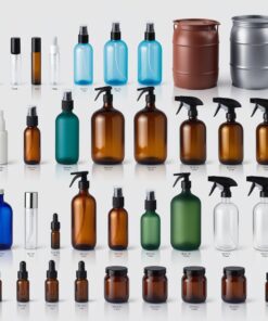 25000ml Blue Glass Bottle with Screw Cap