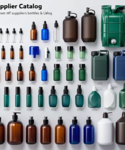 50ml Clear Glass Bottle with Trigger Sprayer