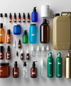 2500ml Clear Glass Bottle with Dropper