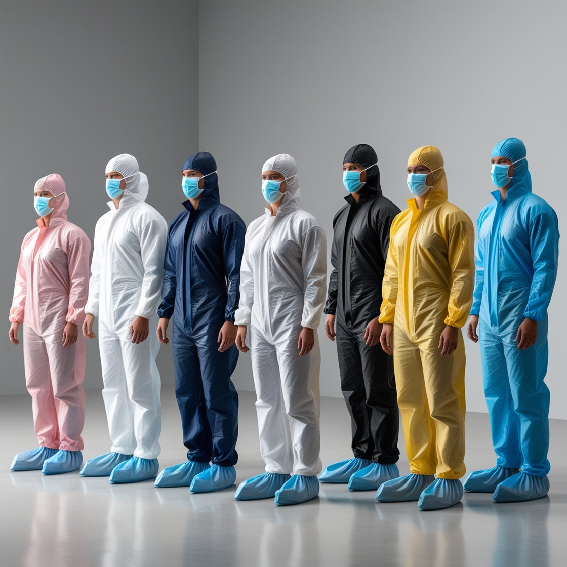 Reusable mop caps Red Large