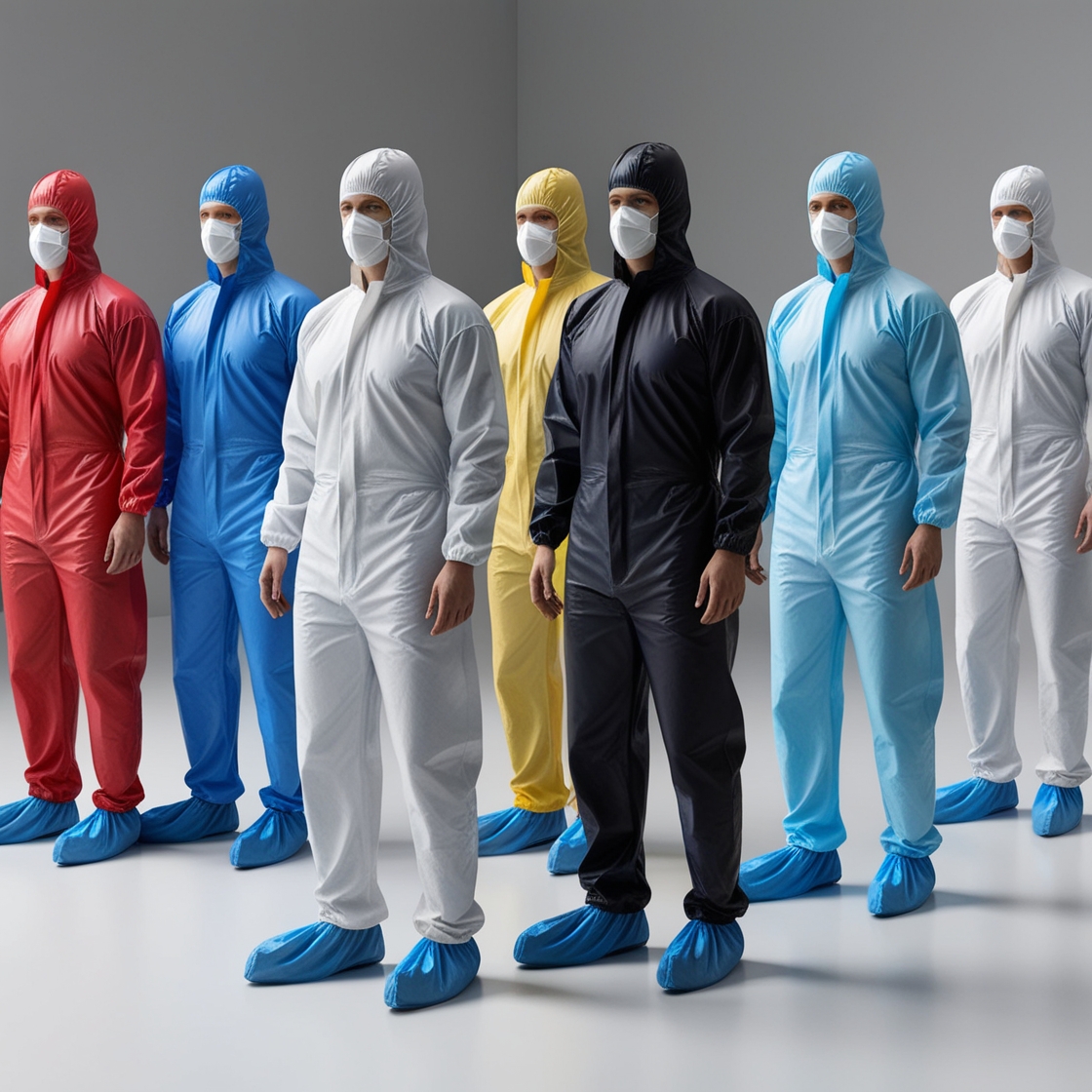 Reusable shoe covers White Large