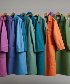 long lab coats with cuffs