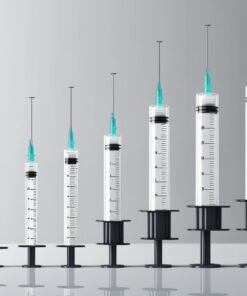 mx health needle 21g x 38mm green 100 pack