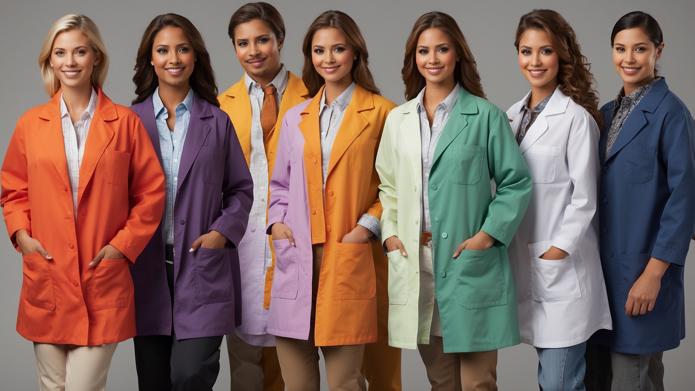 lab gown short sleeve