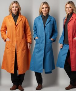 Flame Resistant Lab Coat Small Green