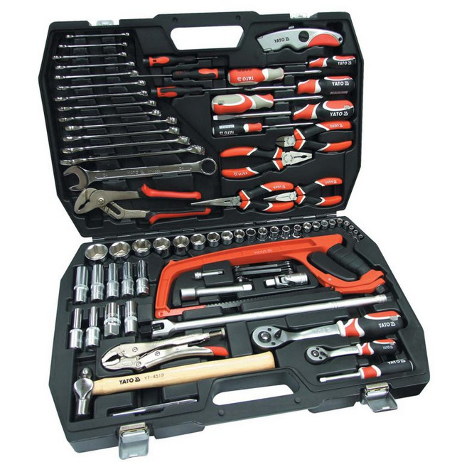 Tool Set - Full Mechanics Kit - Chrome Vanadium - 79 Piece - YT-38911