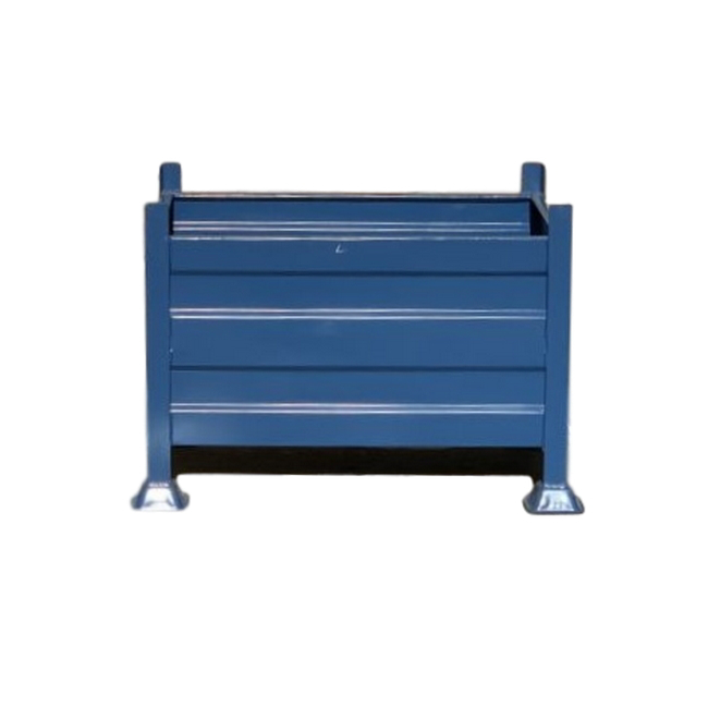 Stillage Bin - Stackable Steel Bin - Solid Side - Blue - 1300Kg - SB3318