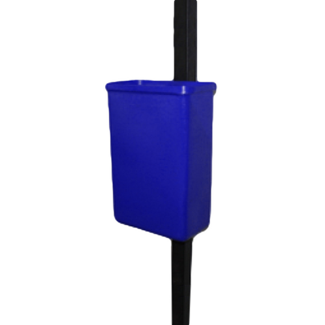 Refuse Bin - Pole Bin - Rectangular - Fixed - 50L - 39 x 21 x 60 cm - LB00FB