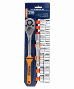 Socket Set - 1/2” - Chrome Vanadium - 12 Piece - TOOS1505