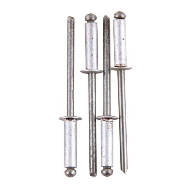 Rivets - Aluminium - 4.0 x 15mm - Pack of 100 - TOOR1660