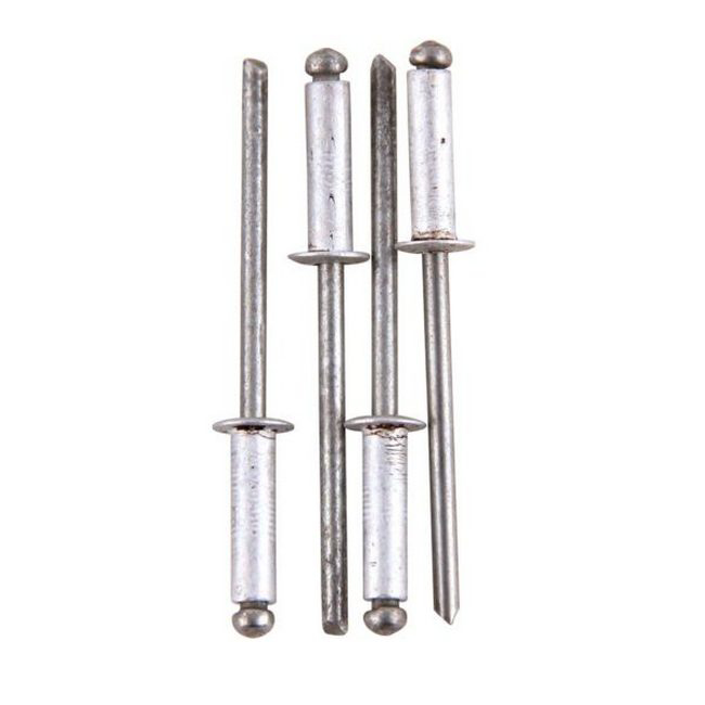 Rivets - Aluminium - 3.2 x 8mm - Pack of 100 - TOOR1651