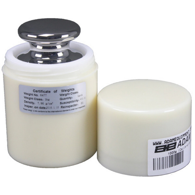 Scale Calibration Weight - OIML - F1 CLASS - Stainless Steel - 1kg - 700100009