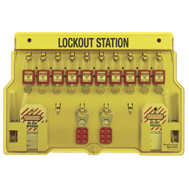 Lockout Station Complete - Safety Series - 55.8 x 4 x 39 cm - MA500137
