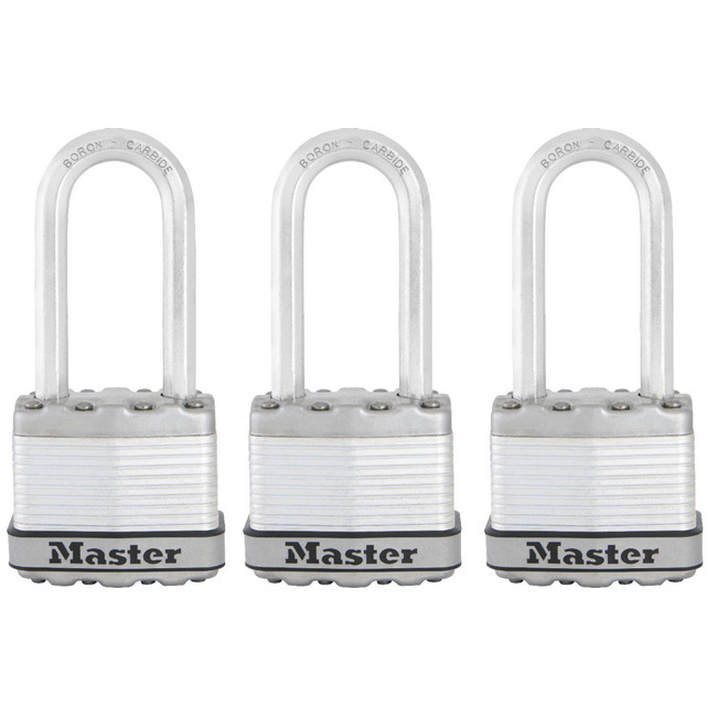 Padlock Shackle - Excell - Keyed - 45mm - 3 Pack - Pack of 3 - MA450002