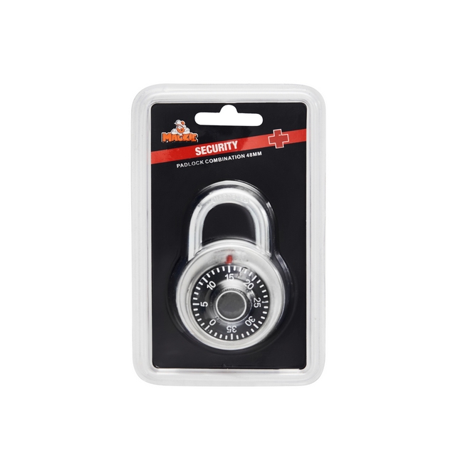 Padlock - Steel - Combination - 48mm - 97030085