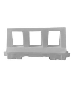 Road Barrier - Traffic - Plastic - Lite - White - 2M - (MOQ 25) - SXS101-LITE-W