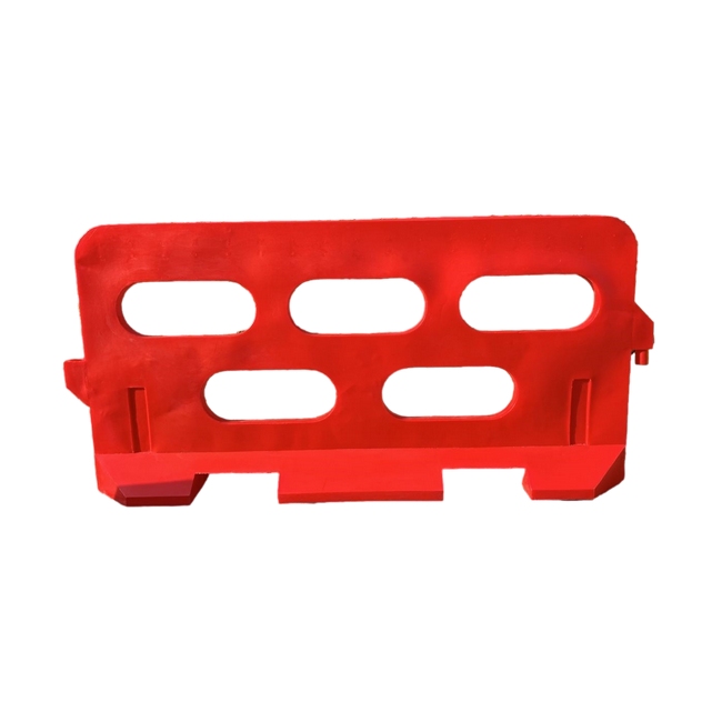 Road Barrier - Traffic - Plastic - Big Foot - Red - 2M - (MOQ 50) - SXS101BFRD