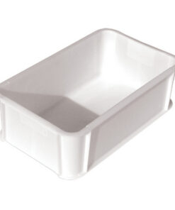 Plastic Crate - Meat Bin - SABS Approved - 37L - White - Pack of 60 - MT64209-white