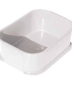 Plastic Crate - Meat Bin - SABS Approved - 22L - White - Pack of 105 - MT54178