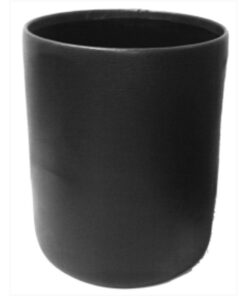 Waste Bin - Executive Leather Range - 24 x 30 cm - Black - LEA660BL