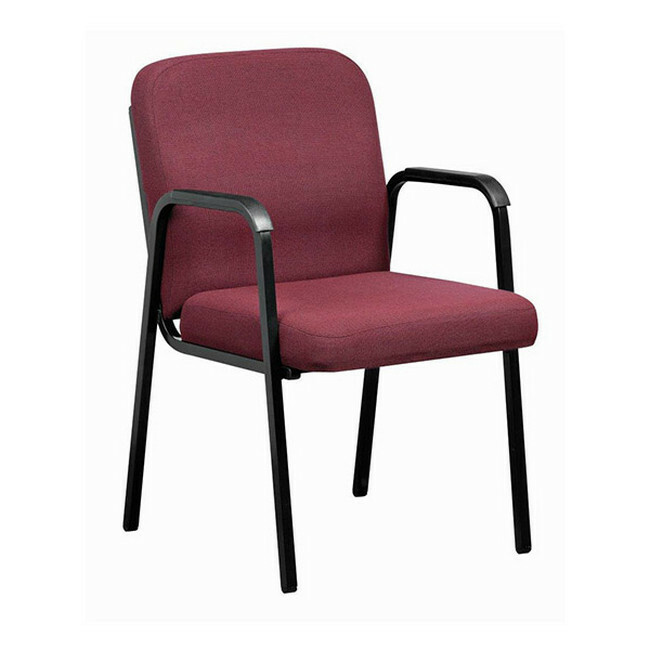 Office Chair - Economy - Arms - 87 x 56 x 64 cm - SE009-burgundy
