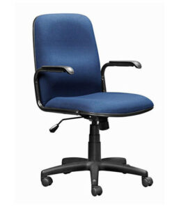 Office Chair - Mid Back - Swivel - 92 x 56 x 65 cm - SE004-blue