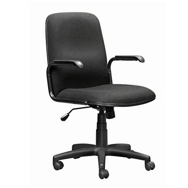 Office Chair - Mid Back - Swivel and Tilt - 92 x 56 x 65 cm - SE003-black