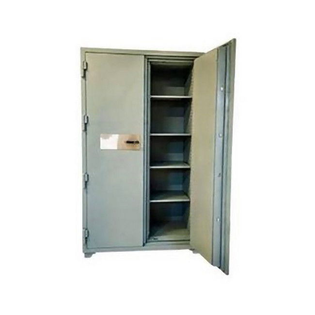 Steel Fire Resistant Stationery Cabinet with Shelves - 4 Shelf Cupboard - 187.8 x 96 x 67 cm - FR002CAB