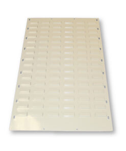 Panel for Stack & Hang Bin - Wall Mounted Steel Louvre Panel - Small Part Storage - 121.9 x 45.7 cm - PANEL1219