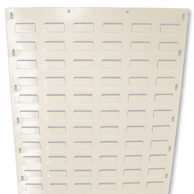 Panel for Stack & Hang Bin - Wall Mounted Steel Louvre Panel - Small Part Storage - 91.4 x 45.7 cm - PANEL0914