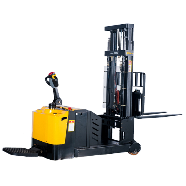 Pallet Stacker Electric - Ride on - 2000kg Capacity - 3m Lift - CDES2000-3000