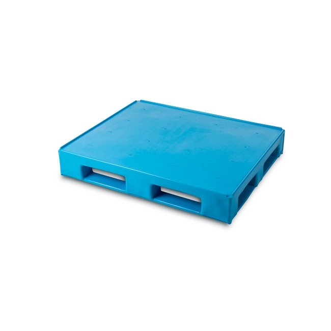 Plastic Pallet - Perimeter - Standard - Solid - HACCP Compliant - 100 x 120 x 18 cm - PT1200PR-S