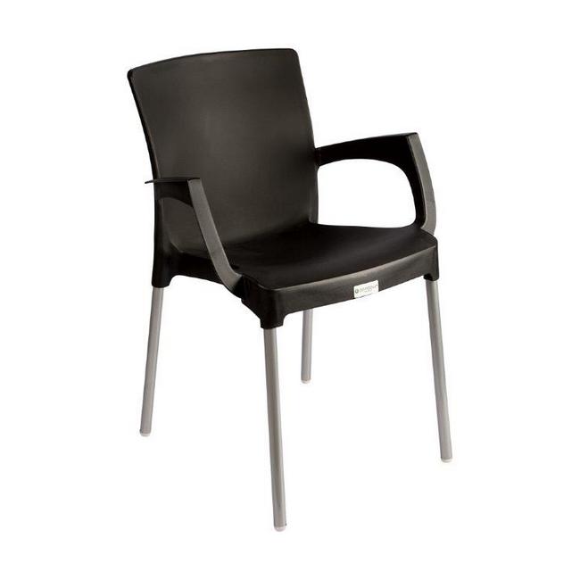 Plastic Chair - Napoli - Black