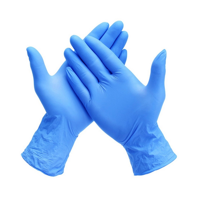 Exam Gloves - Nitrile Powder Free - Various Sizes - Pack of 100