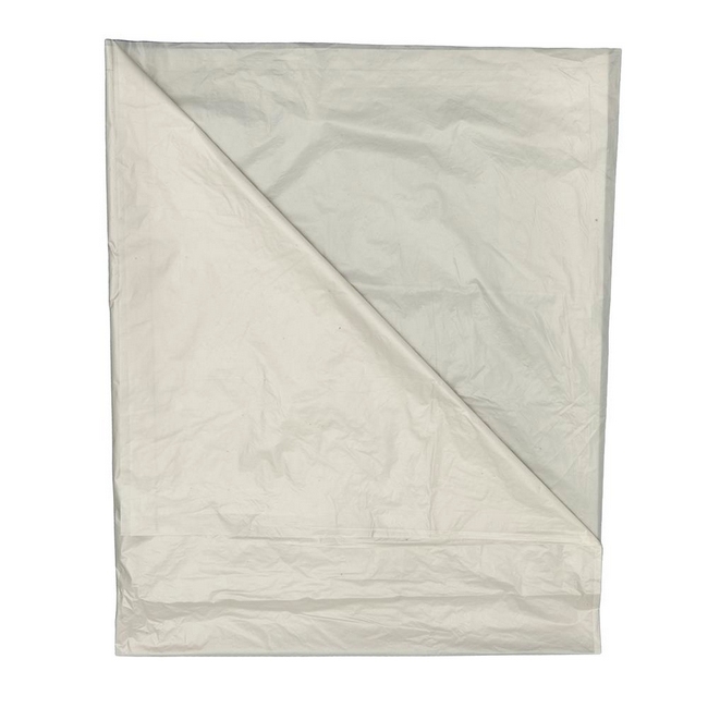 Wheelie Bin Bags - Clear - Extra Heavy Duty - 40 Micron - Pack of 100