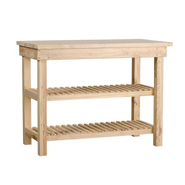 Workbench - Pine - Flat Packed - 1800 x 60 x 90cm