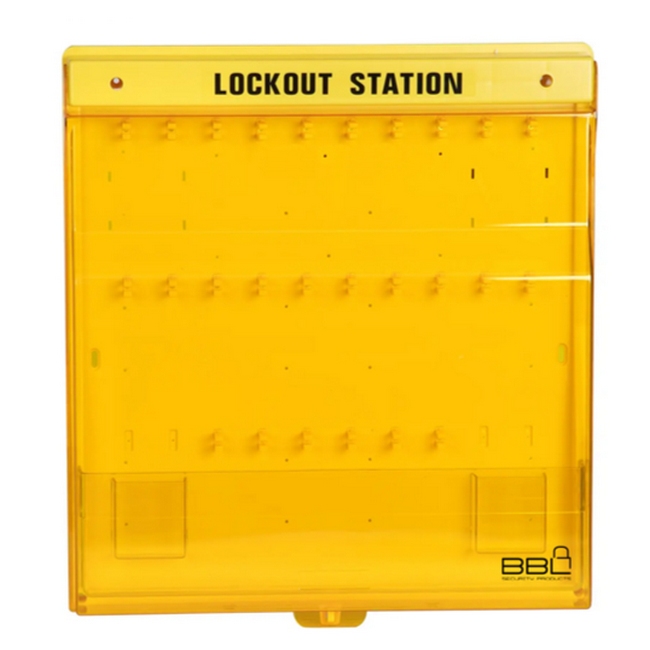 Lockout Station - Holds 60 Locks - 63 x 8.5 x 58 cm