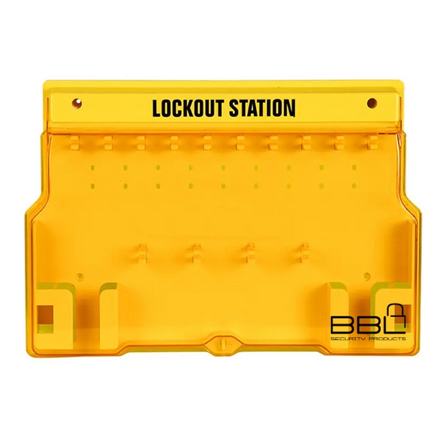 Lockout Station - Holds 20 Locks - 55.8 x 6.5 x 39.3 cm