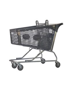 Steel and Plastic Shopping Trolley - Plastic - Hybrid - 180L - Colour Options