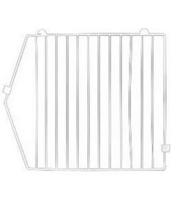 Steel Stacking Basket Divider - White - 47cm x 40cm