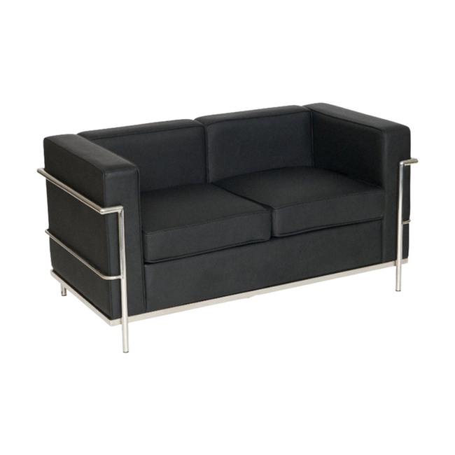 Two Seater - Le Cube - Le Corbusier - 2 Seater - Pleather - Colour Options