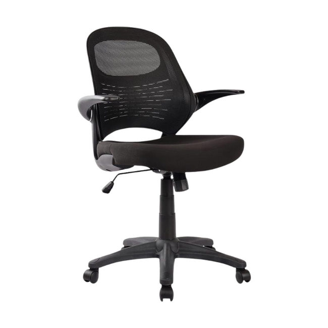Ergonomics Office Chair - Sit Operator - Fabric - Swivel and Tilt - Gas Height - Black