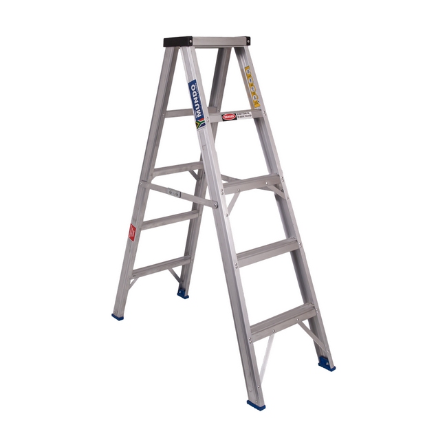 Aluminium Step Ladder - Double Sided - A-Frame - Domestic - 7 Step - 1.8m