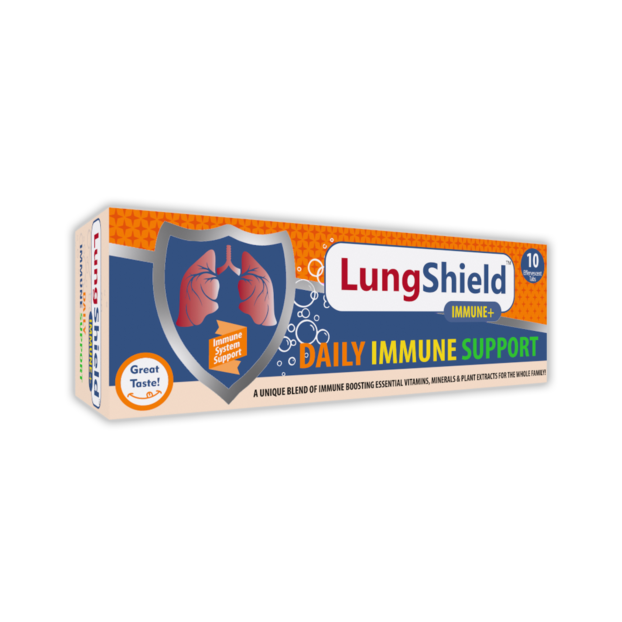 Lungshield Immune Plus Effervescent (10 Fizzy’s)