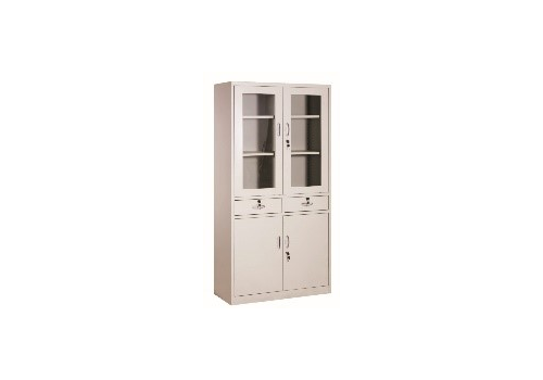 4 Door Appliance Cupboard with Stainless Steel Base
