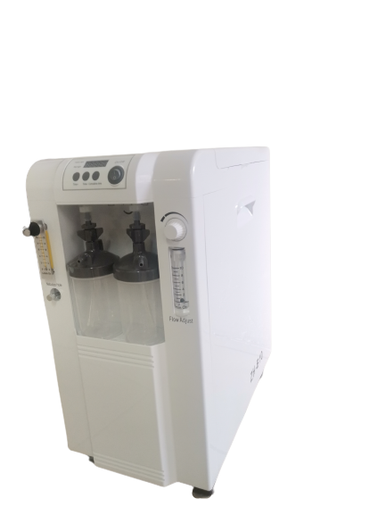 10L Medical Grade Oxygen Concentrator (Dual Flow) – White