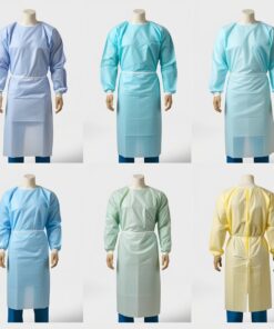 Disposable STERILE surgical/folio NON REINFORCED gown - 1 unit (50gsm)