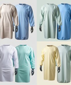 Disposable STERILE Reinforced Surgical gown - 1 unit (50gsm) Standard Brand